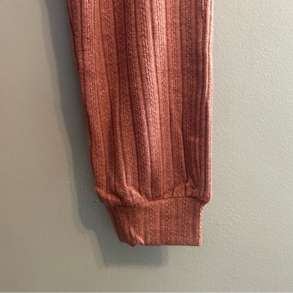 Blu Pepper Rust Drawstring Lounge  Jogger Pants - Picture 6 of 9